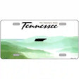 Tennessee Novelty State Blank Metal License Plate 12" x 6" (LP)