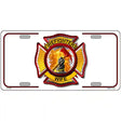 Firefighters Wife Metal Novelty License Plate 12" x 6" (LP)