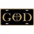 God Metal Novelty License Plate 12" x 6" (LP)