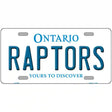 Raptors Ontario State Metal Novelty License Plate 12" x 6" (LP)