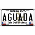 Aguada Puerto Rico Metal Novelty License Plate 12" x 6" (LP)