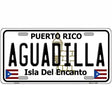 Aguadilla Puerto Rico Metal Novelty License Plate 12" x 6" (LP)