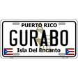 Gurabo Puerto Rico Metal Novelty License Plate 12" x 6" (LP)