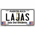 Lajas Puerto Rico Metal Novelty License Plate 12" x 6" (LP)