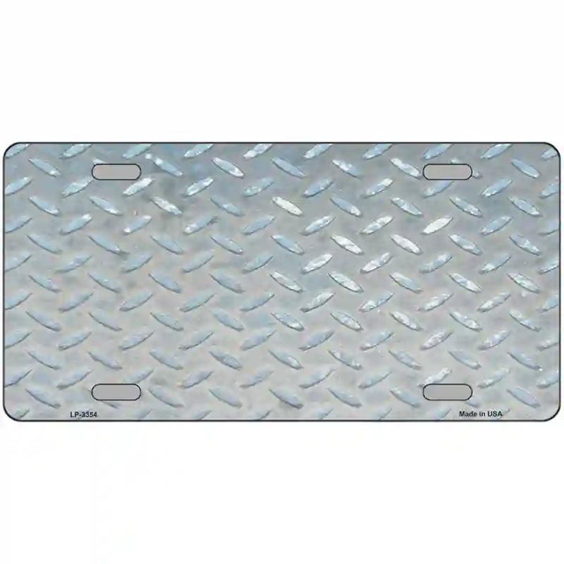 Silver Toolbox Diamond Metal Novelty License Plate 12" x 6" (LP)