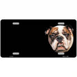 Bull Dog Offset Metal Novelty License Plate 12" x 6" (LP)