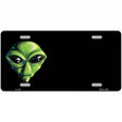 Alien Offset Metal Novelty License Plate 12" x 6" (LP)