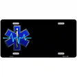 Medical Rescue Logo Offset Metal Novelty License Plate 12" x 6" (LP)