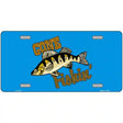 Gone Fishin Metal Novelty License Plate 12" x 6" (LP)