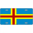 Aland Flag Metal Novelty License Plate 12" x 6" (LP)