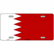 Bahrain Flag Metal Novelty License Plate 12" x 6" (LP)