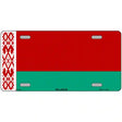 Belarus Flag Metal Novelty License Plate 12" x 6" (LP)