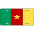 Cameroon Flag Metal Novelty License Plate 12" x 6" (LP)