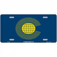 Commonwealth Flag Metal Novelty License Plate 12" x 6" (LP)