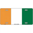 Cote D Ivoire Flag Metal Novelty License Plate 12" x 6" (LP)