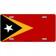 East Timor Flag Metal Novelty License Plate 12" x 6" (LP)