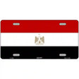 Egypt Flag Metal Novelty License Plate 12" x 6" (LP)