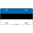 Estonia Flag Metal Novelty License Plate 12" x 6" (LP)