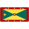 Grenada Flag Metal Novelty License Plate 12" x 6" (LP)