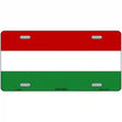 Hungary Flag Metal Novelty License Plate 12" x 6" (LP)