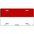 Indonesia Flag Metal Novelty License Plate 12" x 6" (LP)