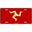 Isle Of Man Flag Metal Novelty License Plate 12" x 6" (LP)