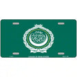 League Of Arab States Flag Metal Novelty License Plate 12" x 6" (LP)