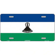 Lesotho Flag Metal Novelty License Plate 12" x 6" (LP)