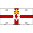 Northern Ireland Flag Metal Novelty License Plate 12" x 6" (LP)