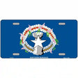 Northern Marianas Flag Metal Novelty License Plate 12" x 6" (LP)