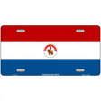 Paraguay-REV Flag Metal Novelty License Plate 12" x 6" (LP)