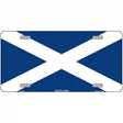 Scotland Flag Metal Novelty License Plate 12" x 6" (LP)