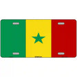 Senegal Flag Metal Novelty License Plate 12" x 6" (LP)