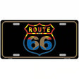 Route 66 Logo Arizona Flag Metal Novelty License Plate 12" x 6" (LP)