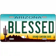 Blessed Arizona Novelty Metal License Plate 12" x 6" (LP)