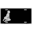 Lap Dancer Offset Metal Novelty License Plate 12" x 6" (LP)