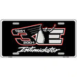 Intimidator #3 Novelty Metal License Plate LP-4668