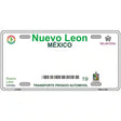 Nuevo Leon Mexico Novelty Metal License Plate 12" x 6" (LP)