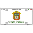 Estado De Mexico Novelty Metal License Plate 12" x 6" (LP)