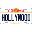 Hollywood California Novelty Metal License Plate 12" x 6" (LP)