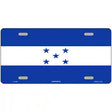 Honduras Flag Metal Novelty License Plate 12" x 6" (LP)