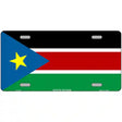 South Sudan Flag Metal Novelty License Plate 12" x 6" (LP)