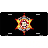 PA Constable Star Metal Novelty License Plate 12" x 6" (LP)