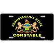 PA Constable Star Seal Metal Novelty License Plate 12" x 6" (LP)