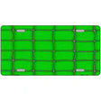 Web Green Metal Novelty License Plate 12" x 6" (LP)