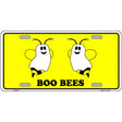 Boo Bees Metal Novelty License Plate 12" x 6" (LP)