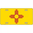 New Mexico State Flag Metal Novelty License Plate 12" x 6" (LP)