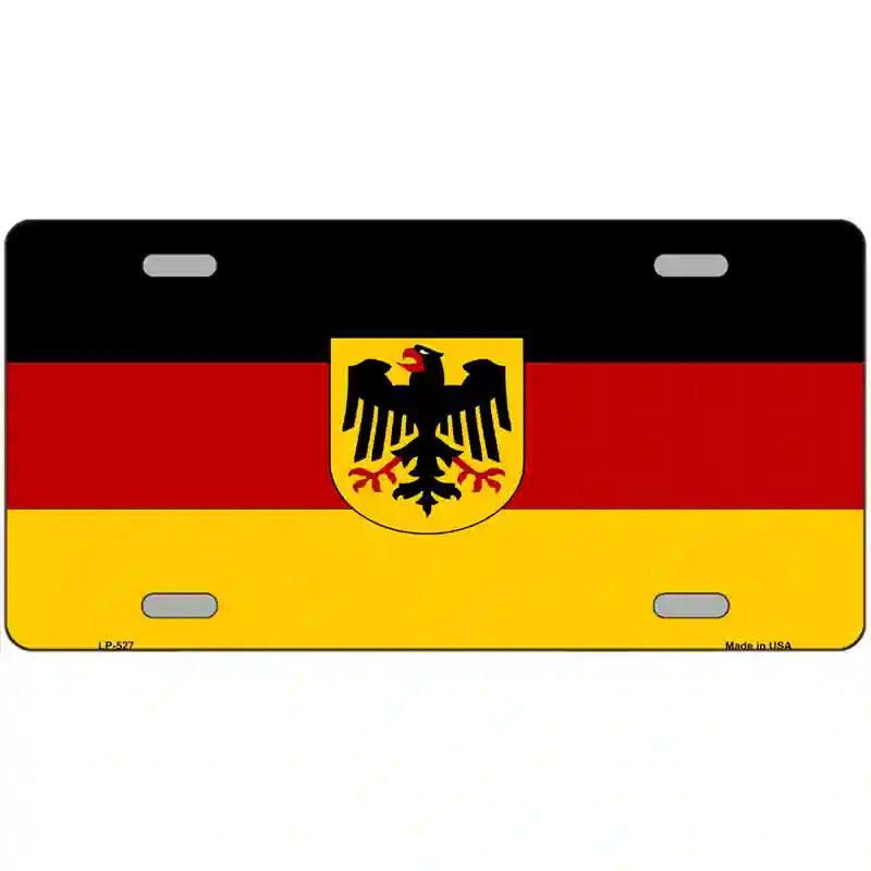 Germany State Flag Metal Novelty License Plate 12" x 6" (LP)