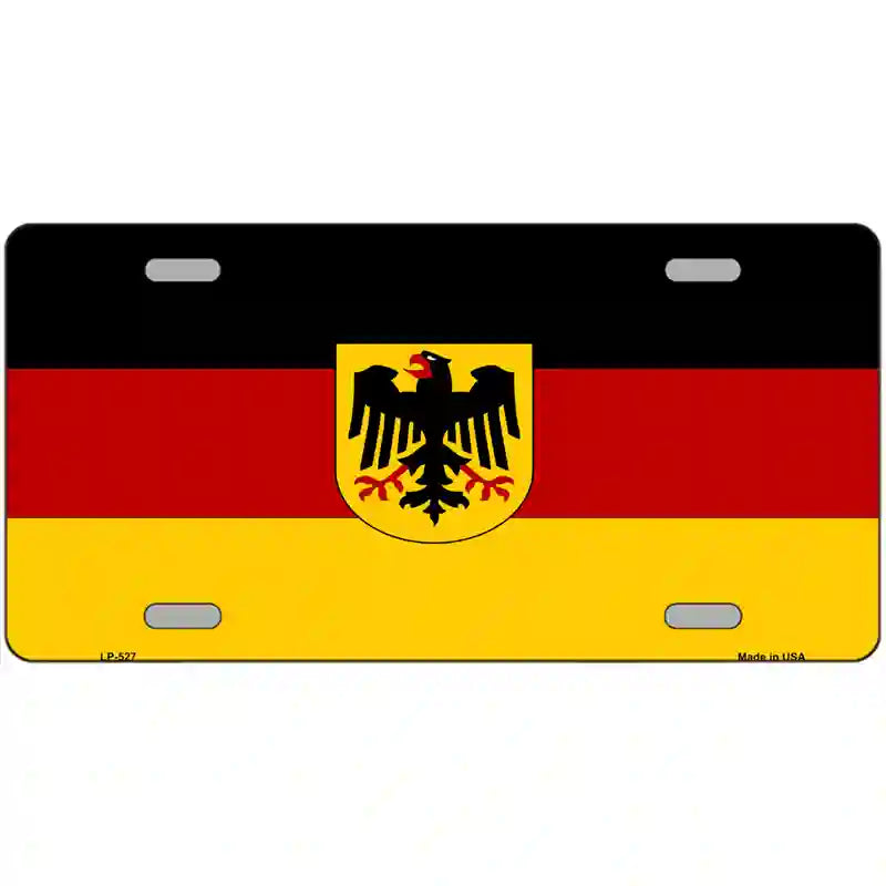 Germany State Flag Metal Novelty License Plate 12" x 6" (LP)