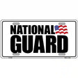 National Guard Novelty Metal License Plate 12" x 6" (LP)